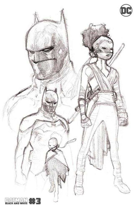 Batman Black And White #3 (Of 6) Joshua Middleton 2nd Print (04/13/21)