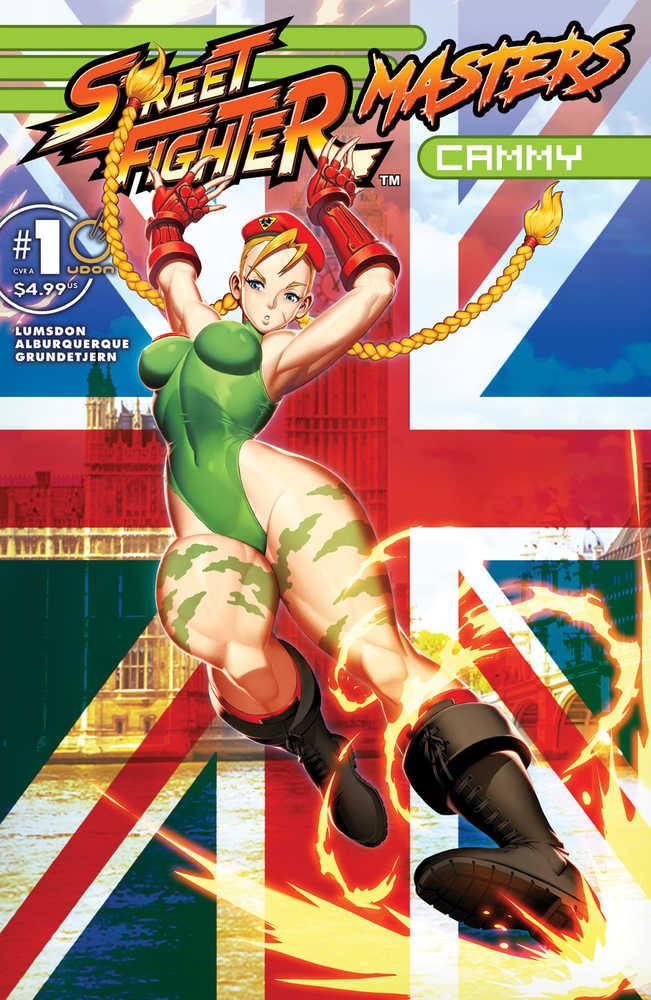 Street Fighter Masters Cammy #1 Cover A Genzoman UDON