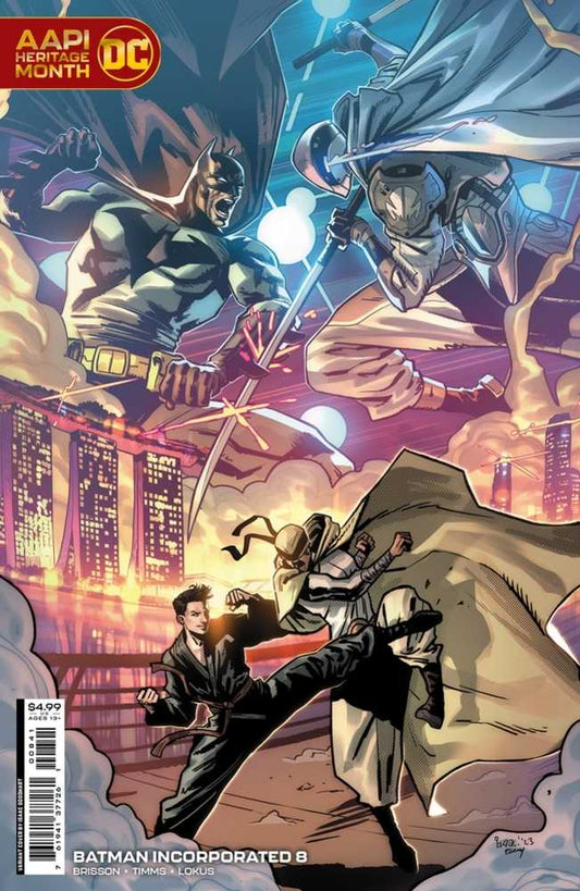 Batman Incorporated #8 Cover C Isaac Goodhart Heritage Month