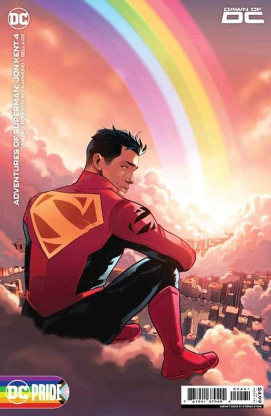 Adventures Of Superman Jon Kent #4 (Of 6) Cover D Stephen Byrne DC Pride Variant (2023)