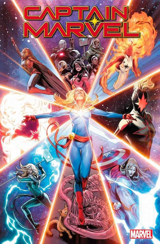 Captain Marvel #50 Stephen Segovia Main Cover Marvel Comics 2024