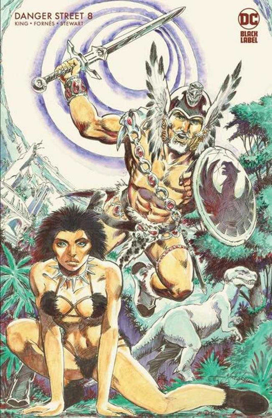 Danger Street #8 (Of 12) Cover B Mike Grell Card Stock Variant
