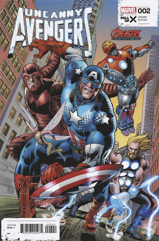 Uncanny Avengers 2 Bryan Hitch Avengers 60th Variant Marvel Comics 2023