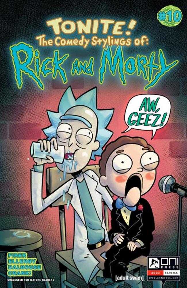 Rick And Morty #10 Cover B Fred C Stresing Variant