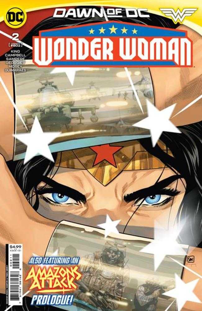 Wonder Woman #2 Cover A Daniel Sampere Dc Comics 2023