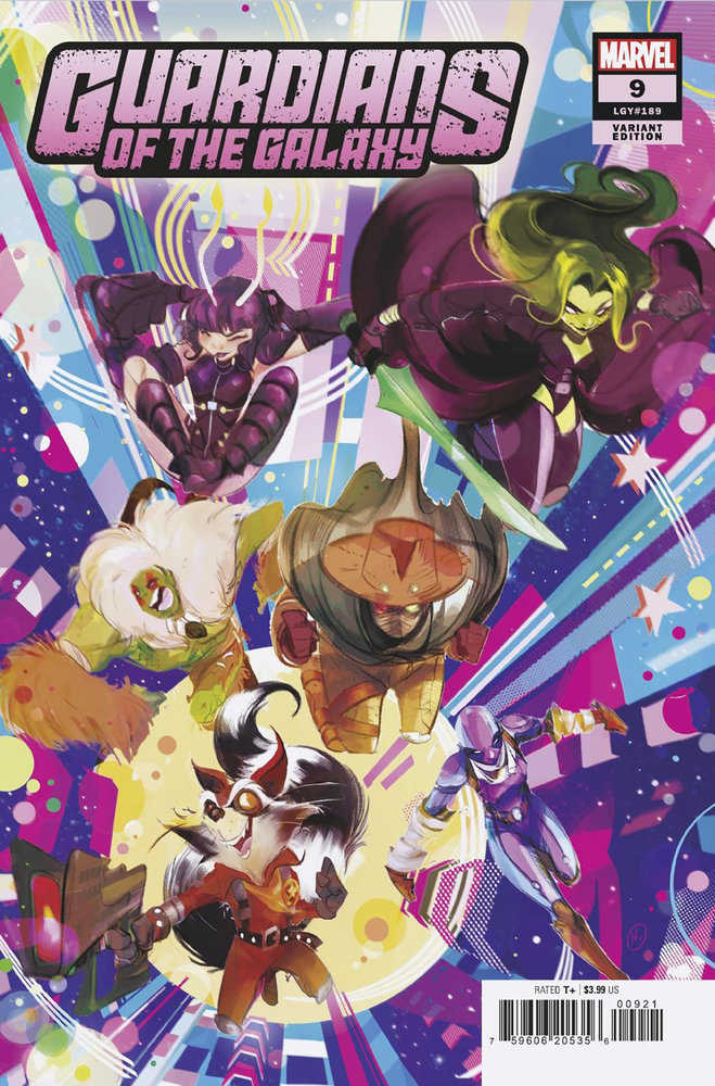 Guardians Of The Galaxy #9 Nicoletta Baldari Variant Marvel 2024