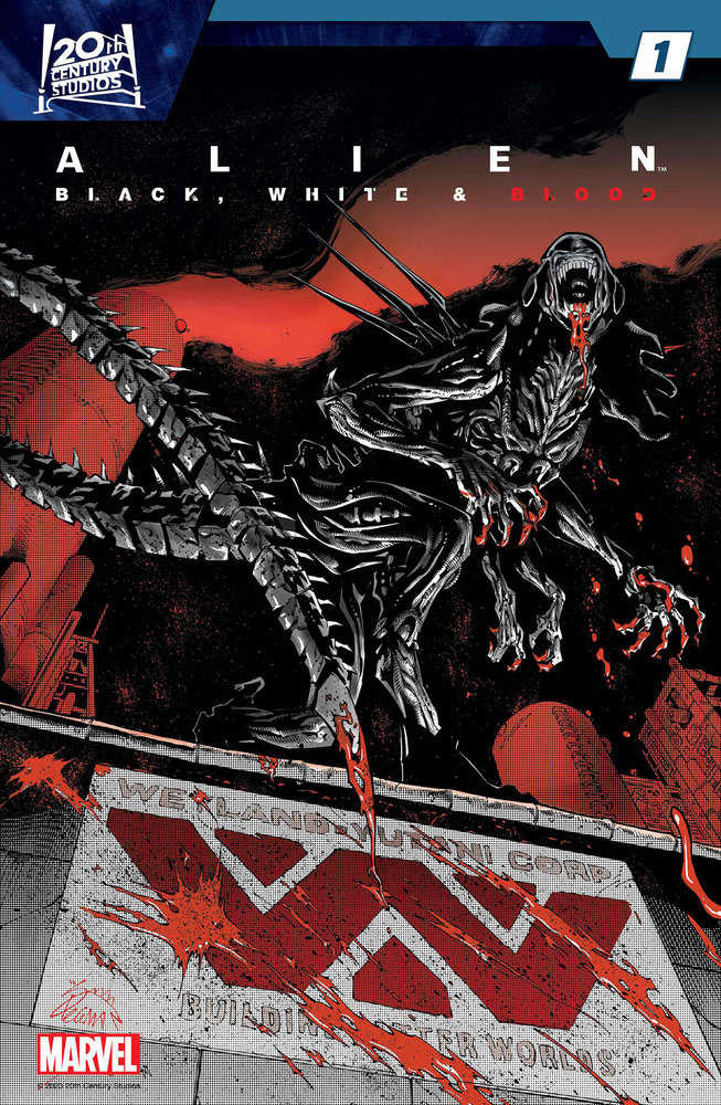 Alien: Black, White & Blood #1 Marvel Comics