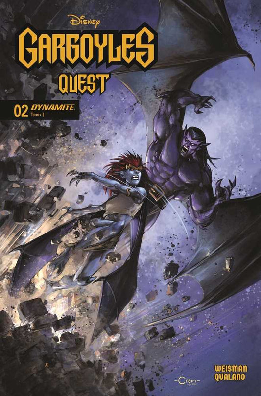 Gargoyles Quest #2 Cover A Crain (Dynamite 2024)