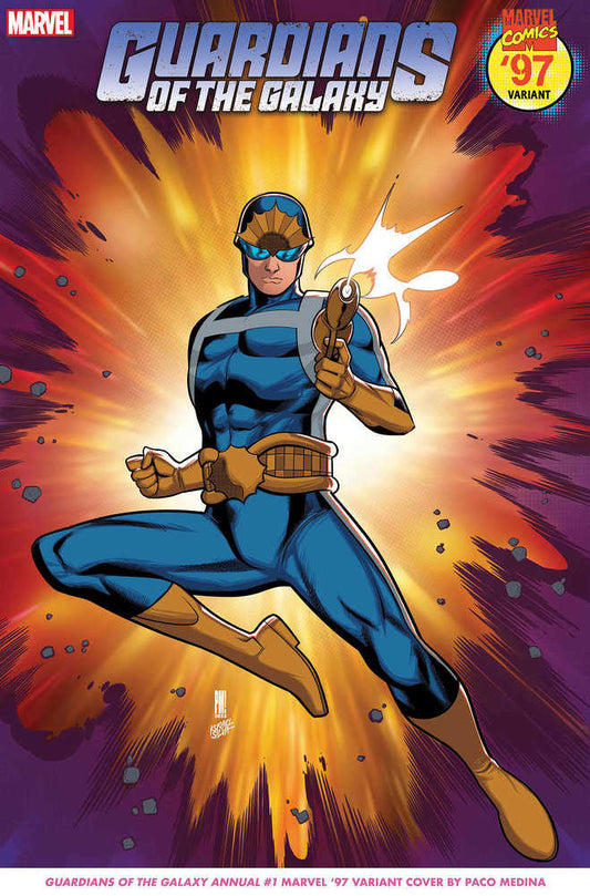 Guardians Of The Galaxy Annual #1 Paco Medina Marvel 97 Variant
