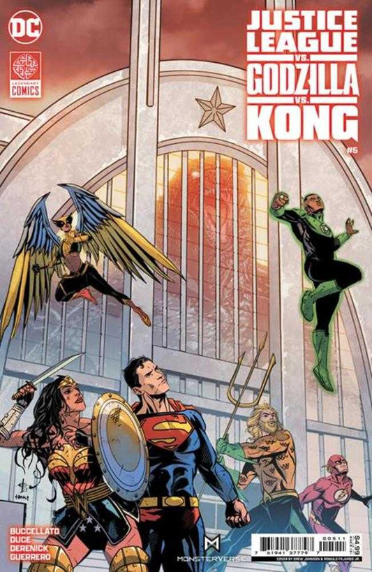 Justice League vs Godzilla vs Kong #5 (Of 7) Cover A (2024)