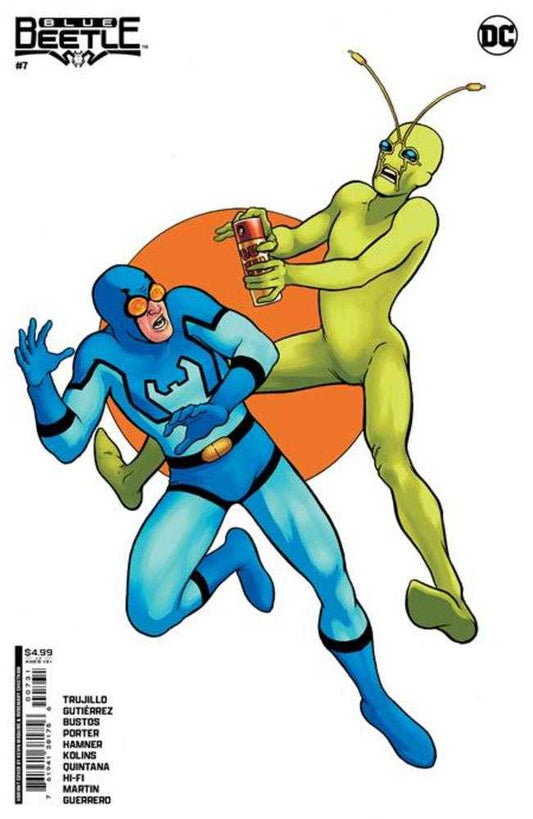 Blue Beetle (2023) #7 Cover B Kevin Maguire Card Stock Variant