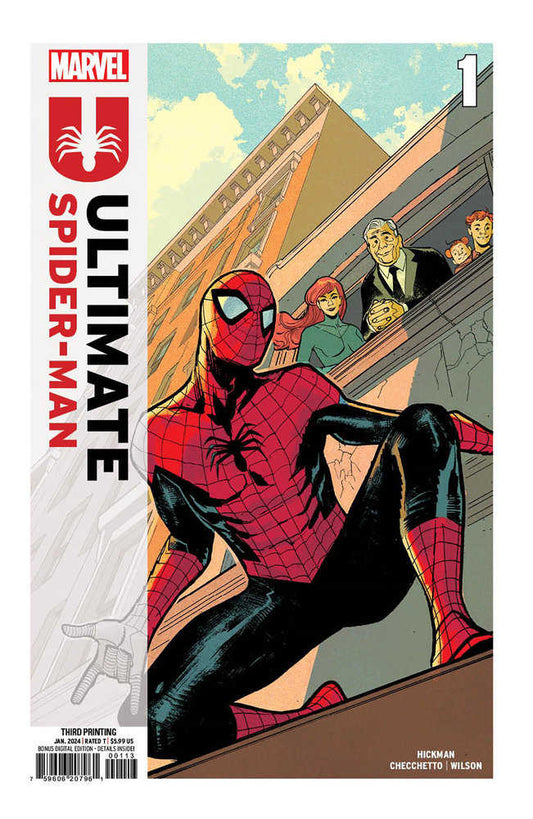 Ultimate Spider-Man #1 Sara Pichelli 3RD Printing Variant 2024 Marvel Comics