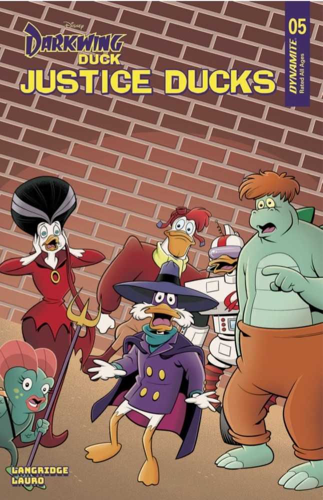 Darkwing Duck 
Justice Ducks #5 Cover B Langridge (Dynamite 2024)