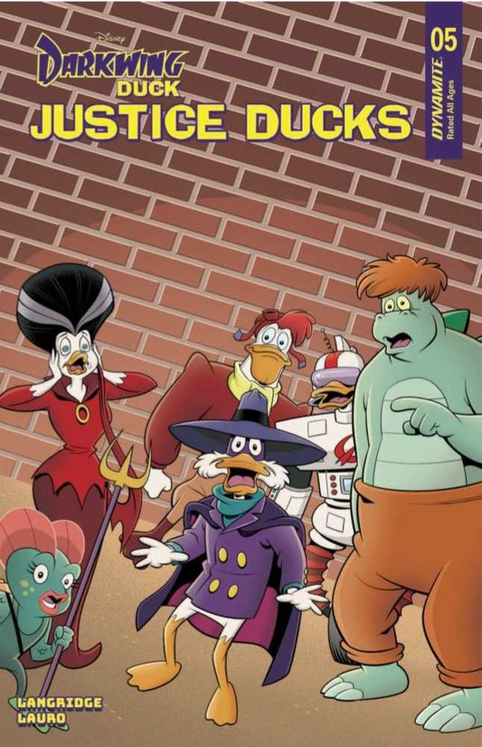 Darkwing Duck 
Justice Ducks #5 Cover B Langridge (Dynamite 2024)