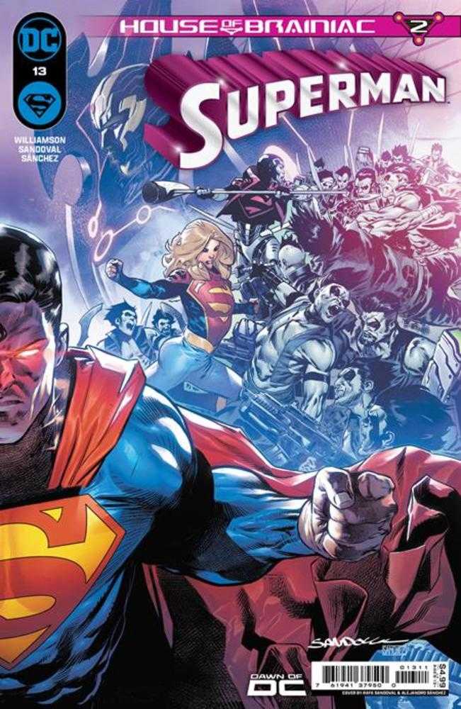 Superman #13 Cover A Rafa Sandoval Connecting (2024)