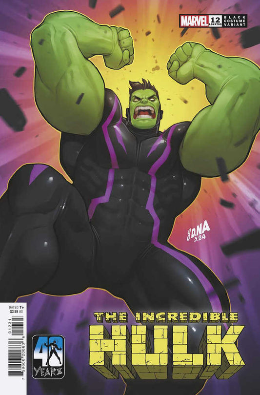 Incredible Hulk #12 David Nakayama Black Costume Variant Marvel Comics 2024