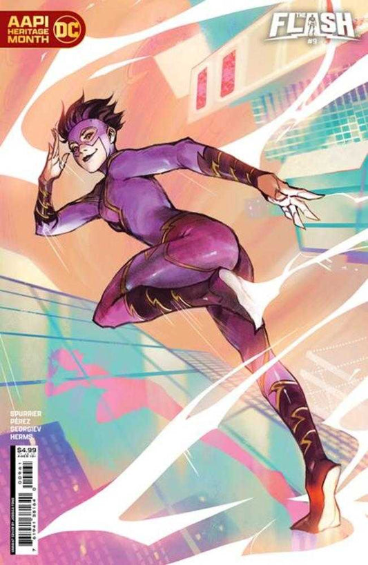 Flash #9 (2023) Cover D Jessica Fong Avery Ho Aapi Month Card Stock Variant