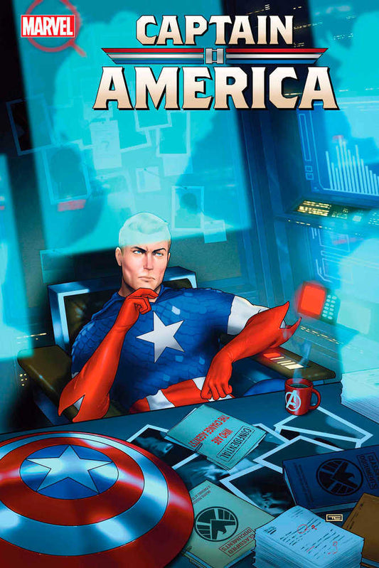 Captain America #10 Main Cover Marvel Comics 2024