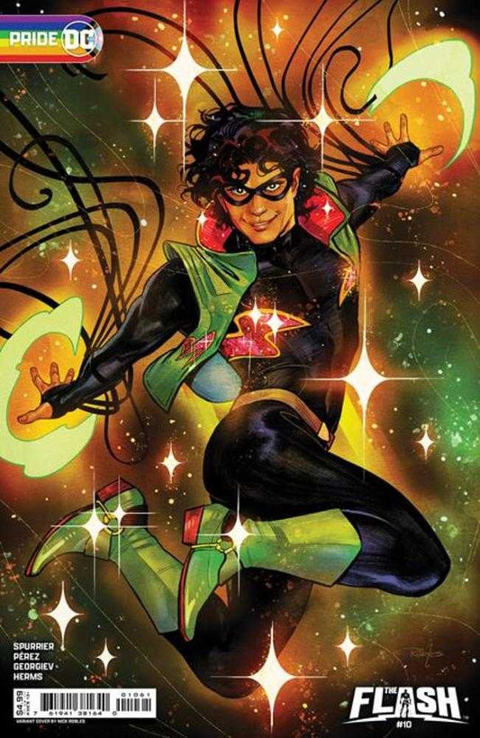 Flash #10 (2023) Cover D Nick Robles DC Pride 2024 Card Stock Variant