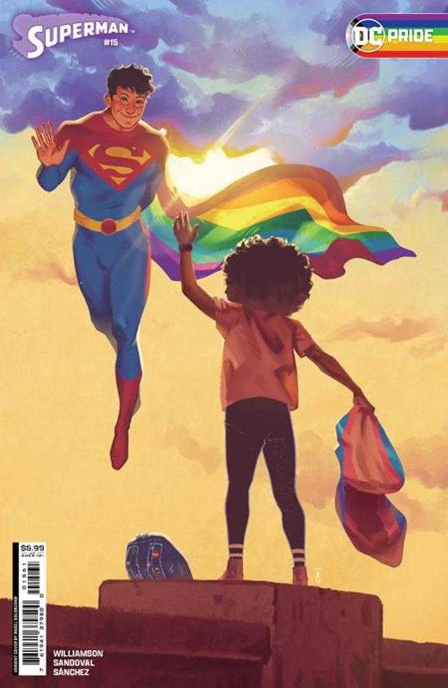 Superman #15 Cover E Angel Solorzano DC Pride 2024 Variant (Absolute Power)
