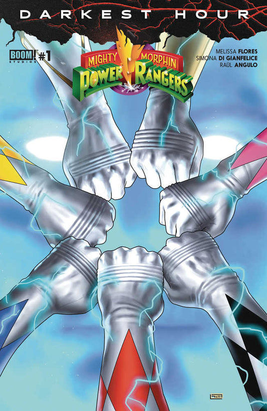 Might Morphin Power Rangers Darkest Hour #1 Cover A Clarke