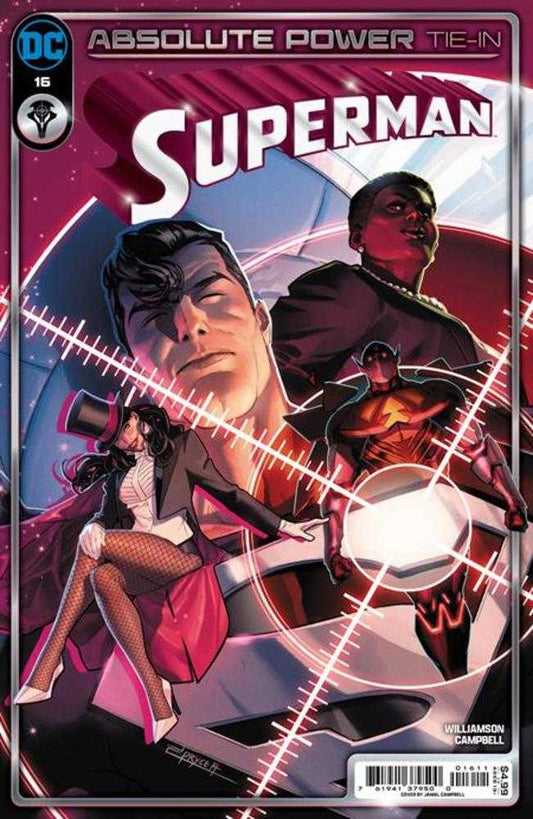 Superman #16 Cover A Jamal Campbell (Absolute Power) (2024)