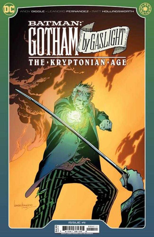 Batman Gotham By Gaslight The Kryptonian Age #4 Cover A Leandro Fernandez