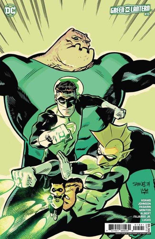 Green Lantern #15 Cover B Chris Samnee (Absolute Power)