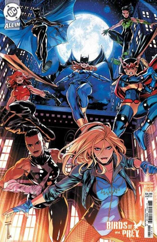 Birds Of Prey #14 Cover C Serg Acuna Card Stock Variant (DC Comics 2024)