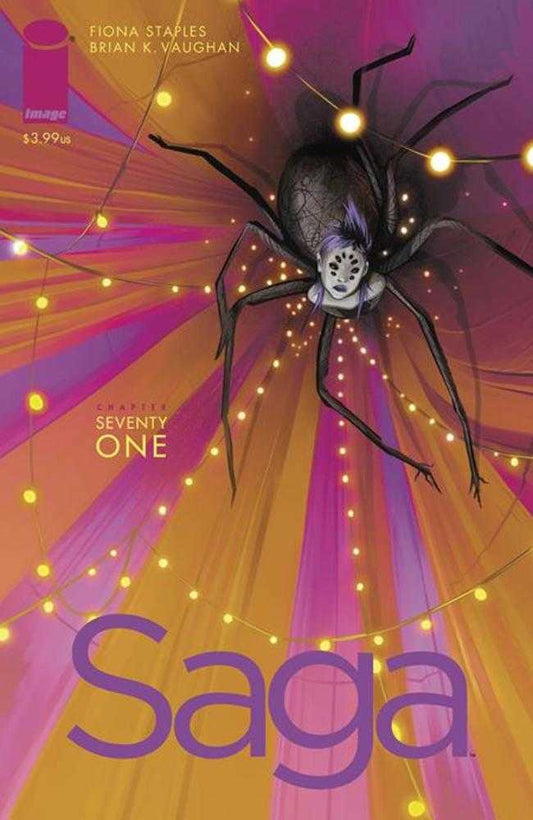 Saga #71 Fiona Staples Main Cover Image 2024