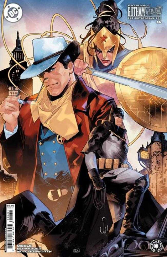 Batman Gotham By Gaslight The Kryptonian Age #6 Cover C Edwin Galmon