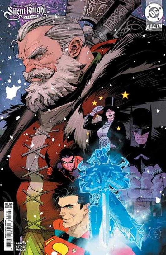 Batman Santa Claus Silent Knight Returns #1 (Of 5) Cover B Dan Mora