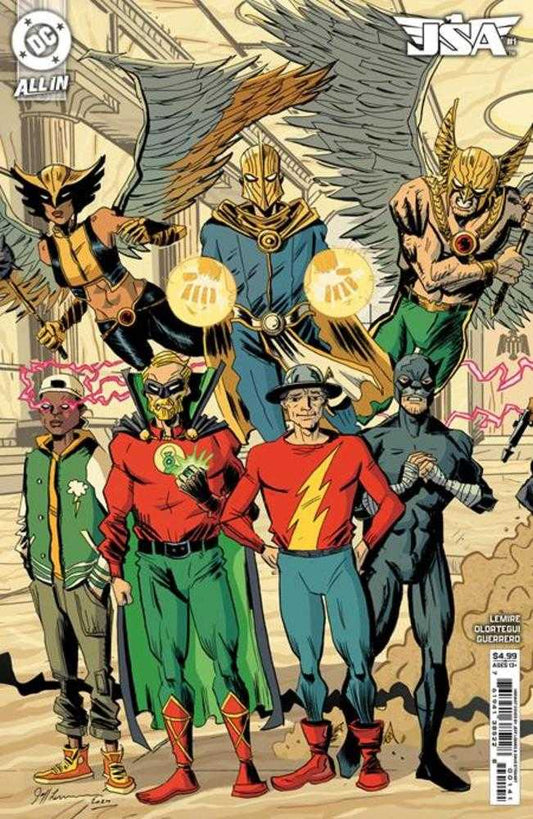 JSA #1 Cover D Jeff Lemire Card Stock Variant (11/06/2024)