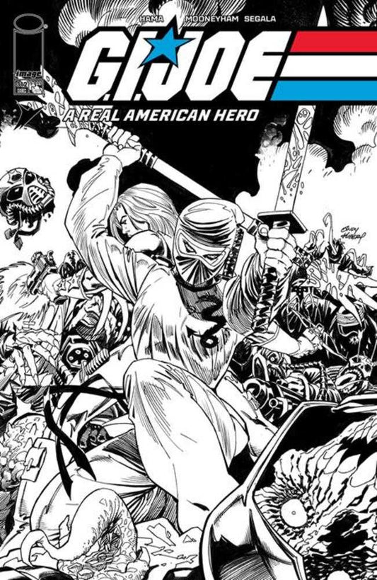 G.I. Joe A Real American Hero #312 Cover B Andy Kubert B&W Variant