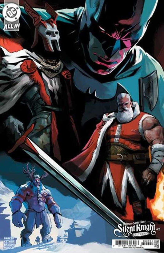 Batman Santa Claus Silent Knight Returns #2 (Of 5) Cover B Stephen Bliss