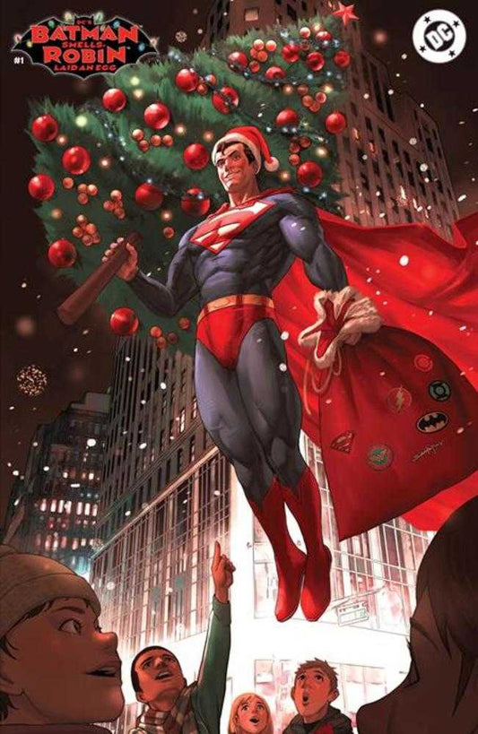 DC's Batman Smells Robin Laid An Egg #1 (One Shot) Cover C Santa Fung