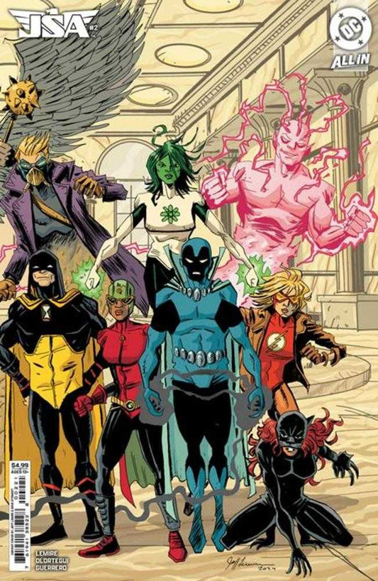 JSA #2 Cover B Jeff Lemire Connecting (DC Comics 2024)