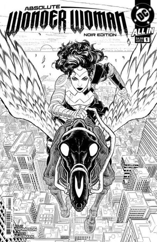 Absolute Wonder Woman Noir Edition #1 Cover A Hayden Sherman (11/27/2024)