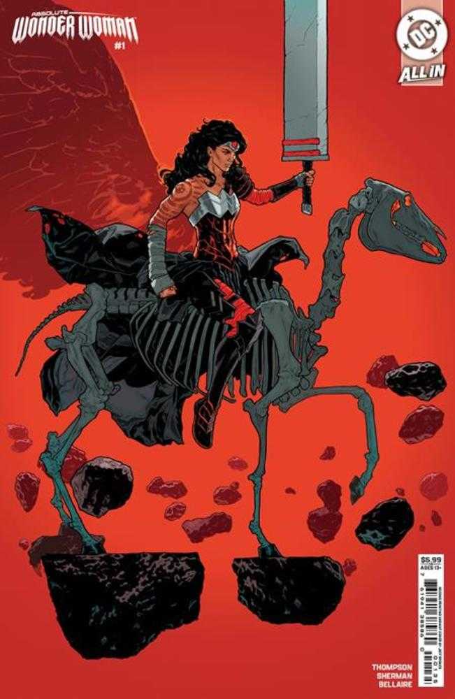 Absolute Wonder Woman #1 2nd Print Cover B Jeff Spokes Variant