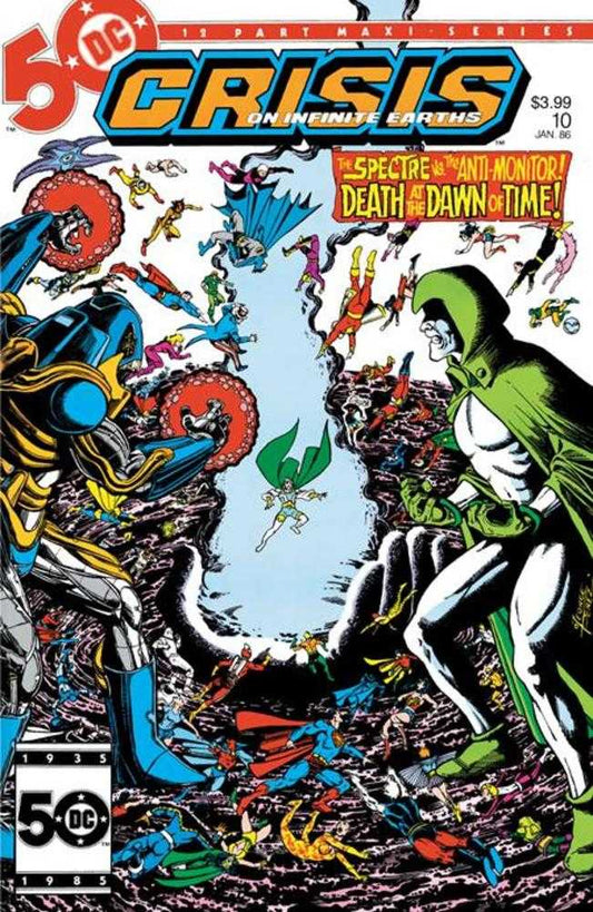Crisis On Infinite Earths #10 Facsimile Edition Cover A George Perez DC Comics 2024