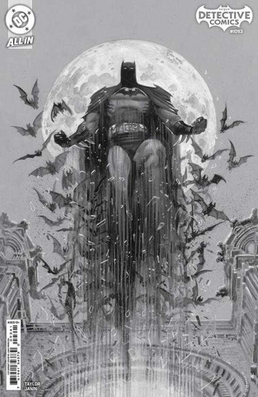 Detective Comics #1093 Cover D [1:25] Juan Ferreyra Black & White Variant