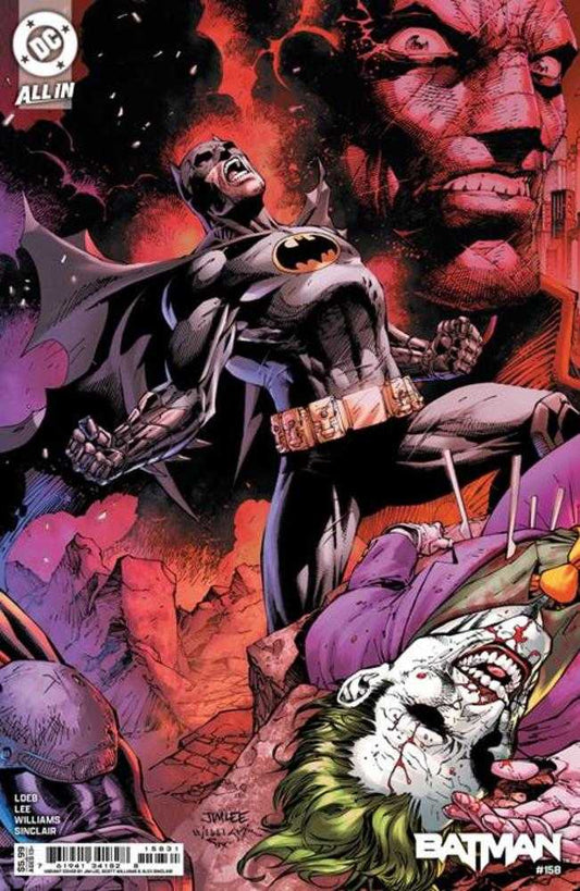 Batman (2025) #158 Cover C Jim Lee & Scott Williams Connecting Card Stock Variant (2 Of 2)