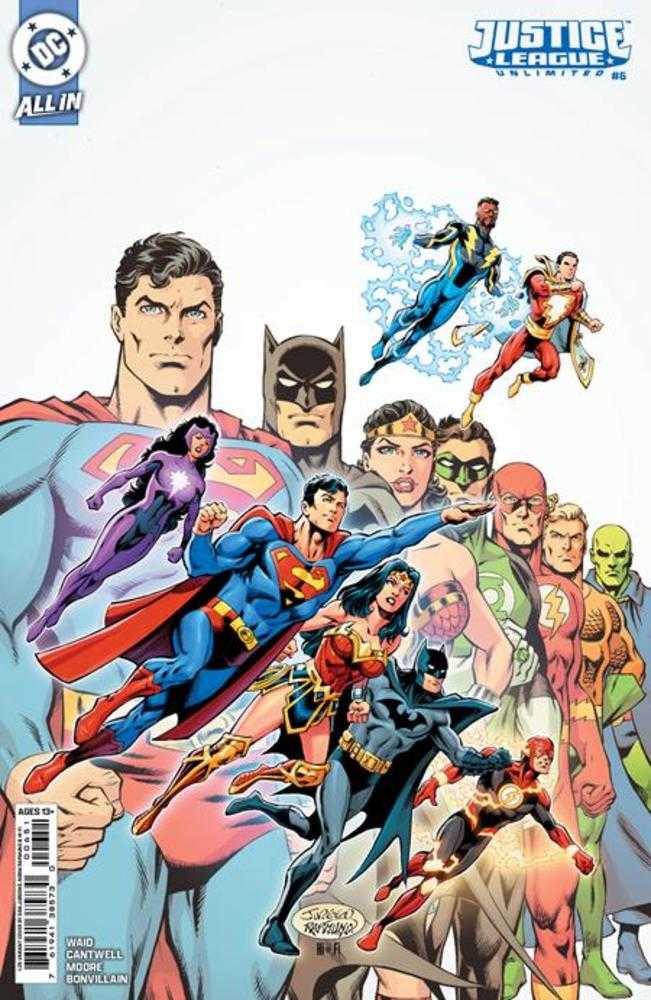 Justice League Unlimited #6 Cover E 1:25 Dan Jurgens (We Are Yesterday)