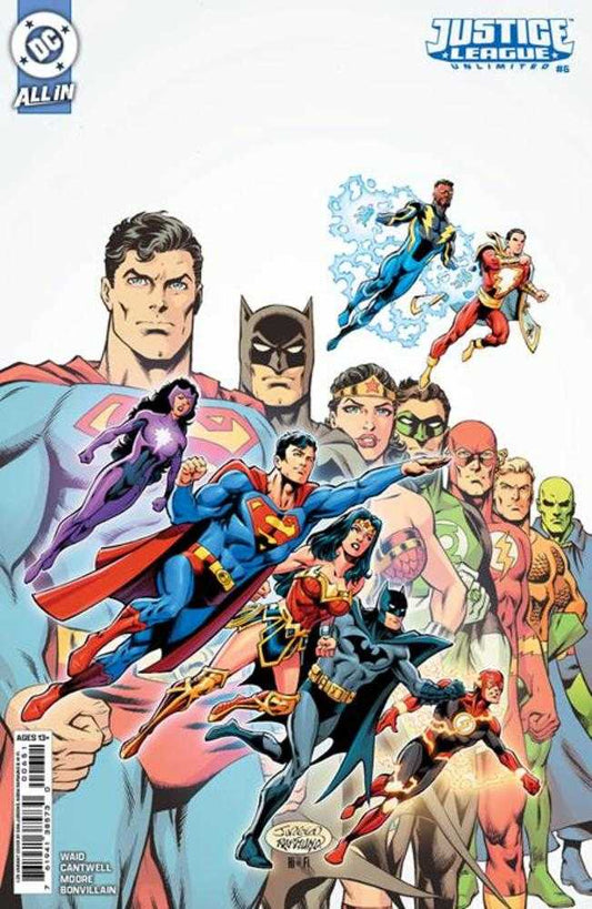 Justice League Unlimited #6 Cover E 1:25 Dan Jurgens (We Are Yesterday)
