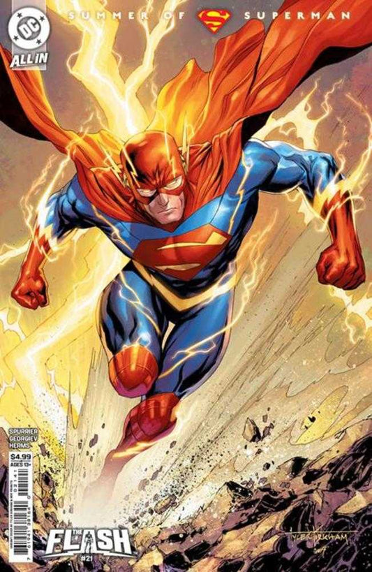 Flash #21 Cover D Tyler Kirkham Supersmash-Up Variant (05/28/25)