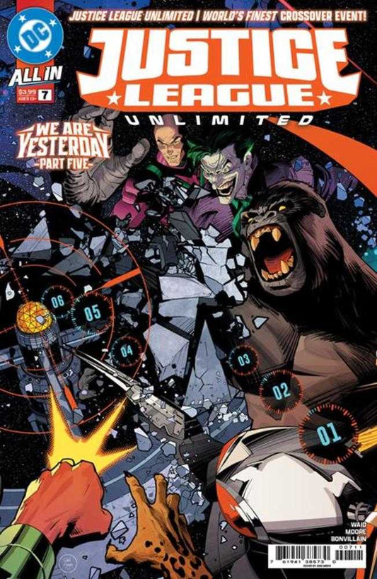 Justice League Unlimited #7 Cover A Dan Mora Connecting (05/28/25)