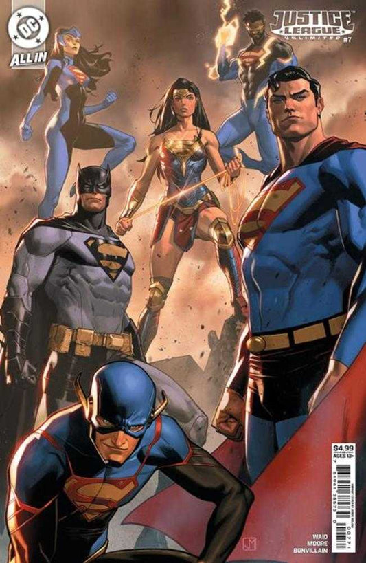 Justice League Unlimited #7 Cover E Jorge Molina Supersmash-Up (05/28/25)