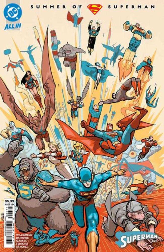 Superman #26 Cover E Riley Rossmo Supersmash-Up Variant (05/28/2025)