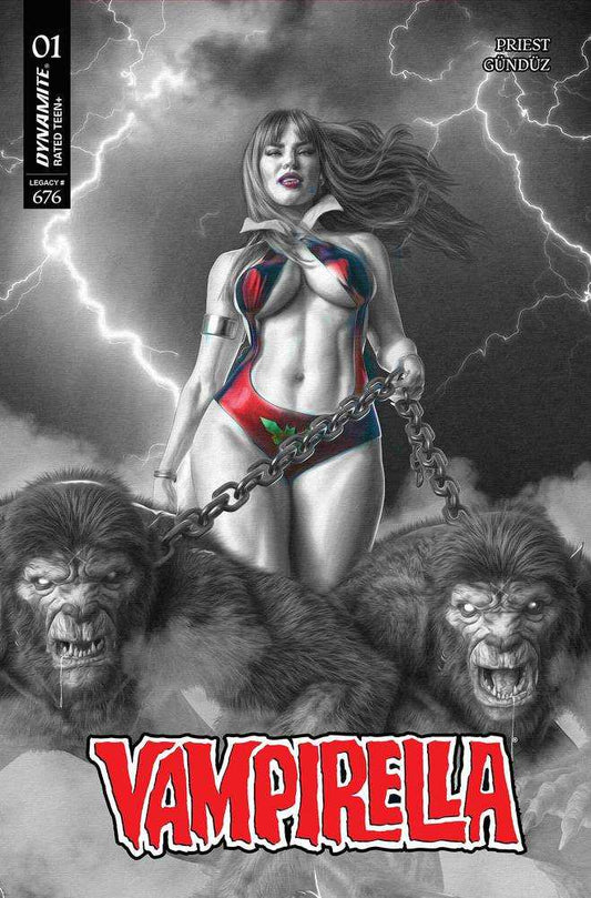 Vampirella (2025) #1 Cover ZH [1:20] Mark Spears Noir
