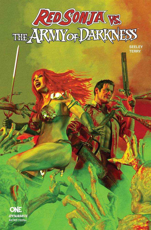 Red Sonja vs Aod (2025) #1 Cover V [1:10] Mark Spears Green